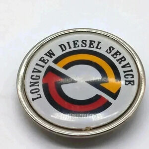 Detroit Diesel Longview Diesel Service bolo tie buckle